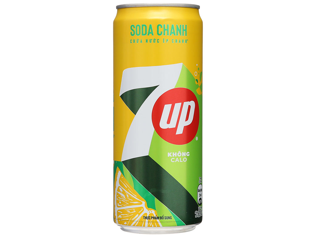 Đại lý 7 Up giá sỉ cho quán ăn uống, nhà hàng 9 Nước ngọt soda chanh 7 Up lon 320ml tại Bách hoá XANH