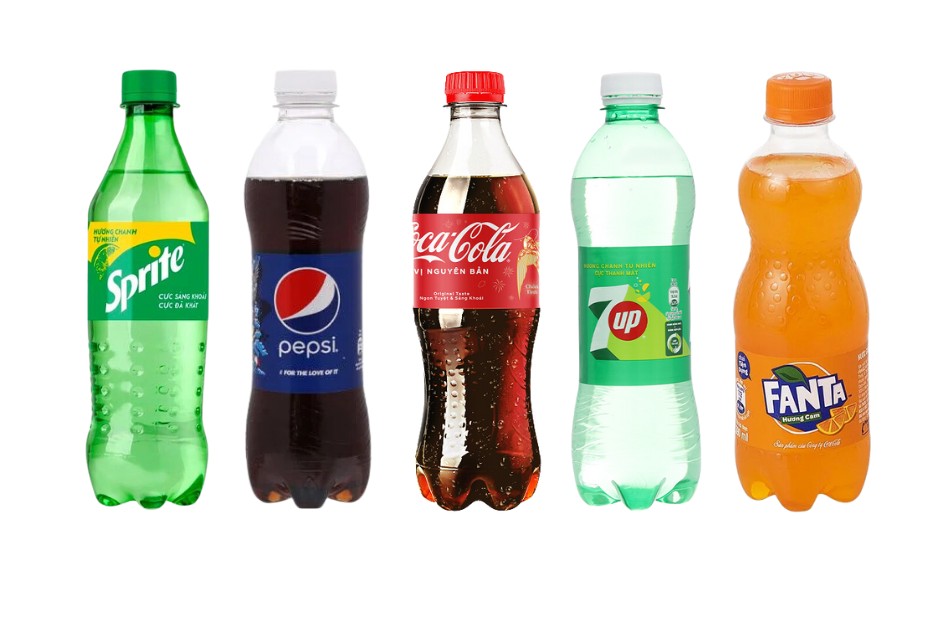 Đại lý nước ngọt tại Phú Nhuận cho nhà hàng, quán ăn uống 11 So sánh lượng đường của các loại nước ngọt phổ biến