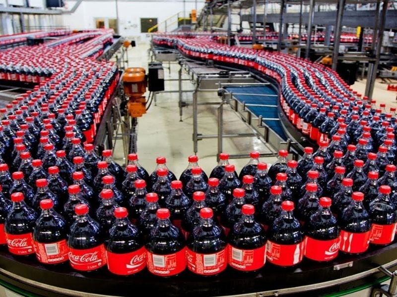 Đại lý nước ngọt tại quận 12 cho nhà hàng, quán ăn uống 10 Tổng quan dây chuyền sản xuất nước ngọt đóng chai