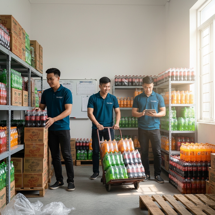 Đại lý nước ngọt tại Bình Thạnh cho nhà hàng, quán ăn uống 9 Đối tác nhà hàng nhận các sản phẩm nước ngọt đa dạng từ DaiLyNuocNgot