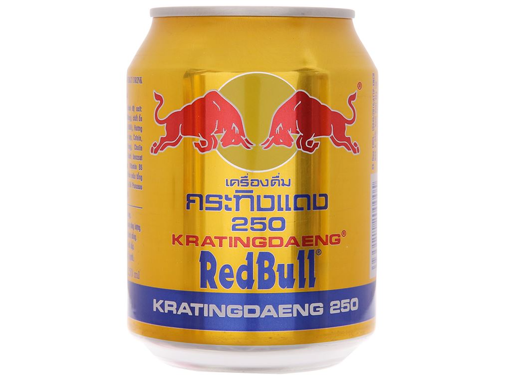 Đại lý Red Bull (bò cụng) giá sỉ quán ăn uống, nhà hàng 11 Nước tăng lực Redbull lon 250ml giá tốt tại Bách hoá XANH