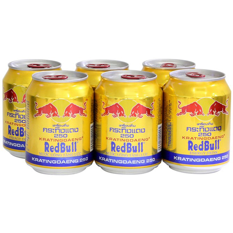 Đại lý Red Bull (bò cụng) giá sỉ quán ăn uống, nhà hàng 4 redbull
